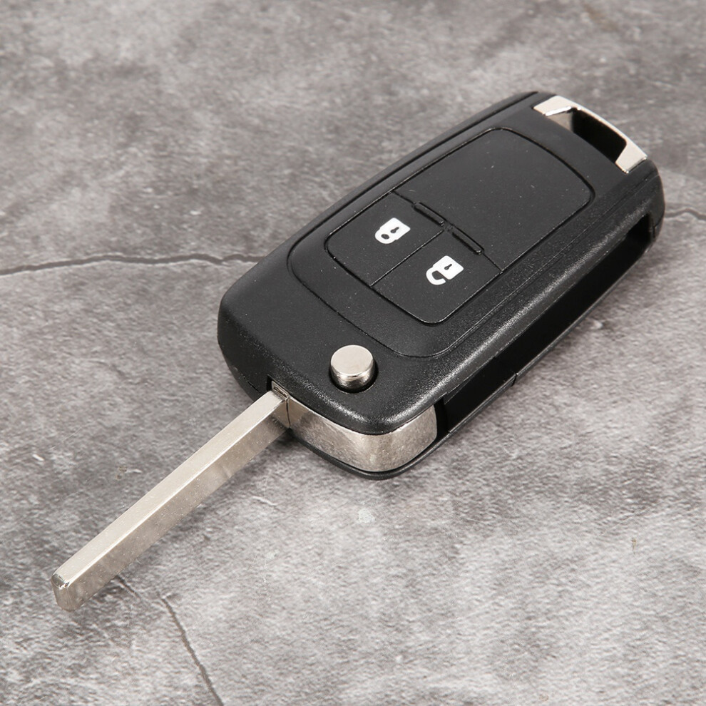 Foldable Remote Key Fob Case For Opel Vauxhall Astra Insignia Zafira Blue 4991363302404