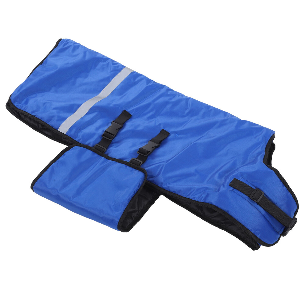 Calf Cow Waterproof Oxford Coat Cotton Padding Blue 67.5 X 95Cm 8791363302956