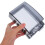 Protector Plástico Negro Impermeable Uso Doméstico 7