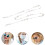 1 Styck Flickors Glasögonkedja Lanyard 4
