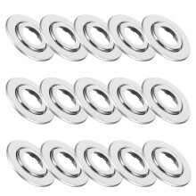 20Pcs Brandsprinklerlock: Rostfritt Täckplatta För Taktrim