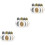 12 Pcs Heligt Tomt Glasflaska Graverad Fin Mini 7