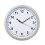 Functional Wall Clock With Safe For Valuables, Silver Finish, Modern Home Decor 1