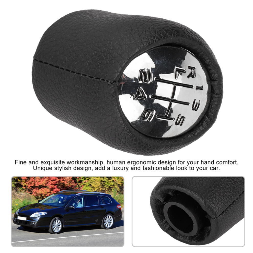 Automatic Gear Shift Knob For Laguna Ii Mk2 01-07 Carbon Look Finish Easy Fit 7901363306446