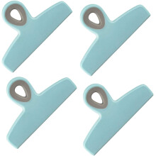 Clips magnéticos de diseño colorido para alimentos, resistentes y fáciles de usar para organizar la despensa, paquete de 4, 12,7 cm de ancho,