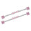 2 Titaniumstaal Barbell Piercing Sieraden Vrouwen En 10