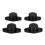 Engine Swirl Flaps Delete Kit 4x22mm Aluminum Rubber Gaskets E46 320d 15
