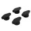 Engine Swirl Flaps Delete Kit 4x22mm Aluminum Rubber Gaskets E46 320d 14
