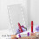 Touch Screen LED Dimmable Vanity Mirror 16LED 16.9x4.8x23.3cm White 15