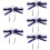 5Pcs Praktisk Lårband Mode Slips Lårband Mode Benring 10