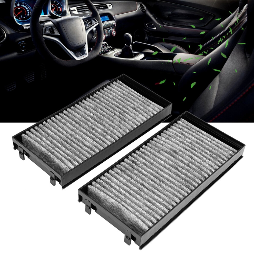 Anti Pollen Dust Car Cabin Filter Set For Bmw X5 E70 X6 E71 2 Pack 3031363305157