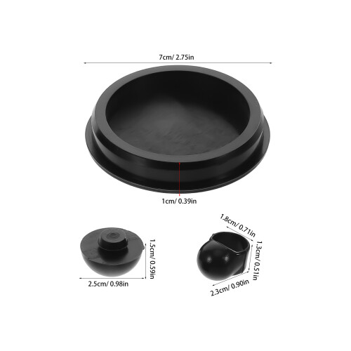 Conjunto De Acessórios De Silicone Para Bateria 1