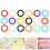 96 Pezzi Cover Colorate In Silicone Per Chiavi Casa 11