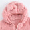 Höst Vinter Baby Fällrävskinnspäls För Barn (Rosa 100 cm) 5