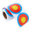 1 Dianas Adhesivas Fluorescentes Para Flechas 76 Mm 1