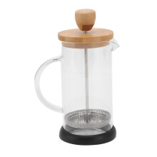 Préparez votre café, cafetière à piston au design unique avec base en liège, la perfection esthétique et pratique