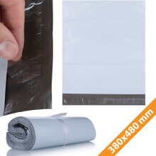 Rosfix Hvide folieposer 380 x 480 mm 100 stk.