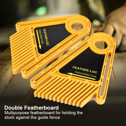 Durable Featherboard for Accurate Woodworking on Router Table Saws 2