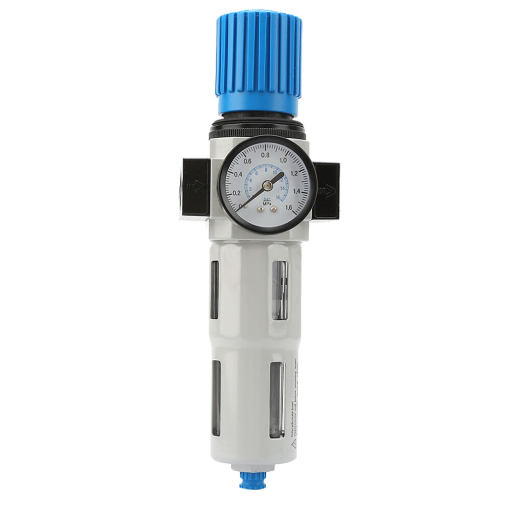 Lfr-1/2-Midi Pneumatic Filter Regulator, 1.6Mpa, 40Î¼M, Aluminum 8761363314495
