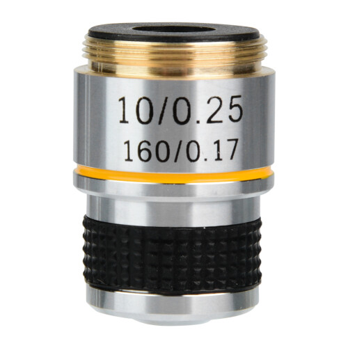10X Achromatic Biological Microscope Objective Lens 160/0.17mm 1