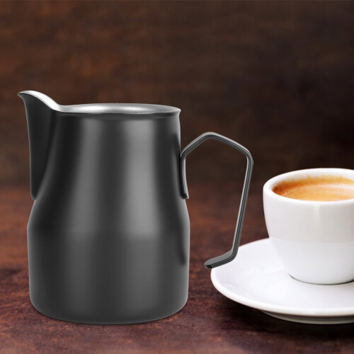 Αφρογαλα Precision Latte Art, Κανάτα ατμού εσπρέσο από ανοξείδωτο ατσάλι 304, αντικολλητική 1