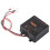 Black 12V Solar Battery Equalizer with Reverse Protection, Compact 70x70mm 4
