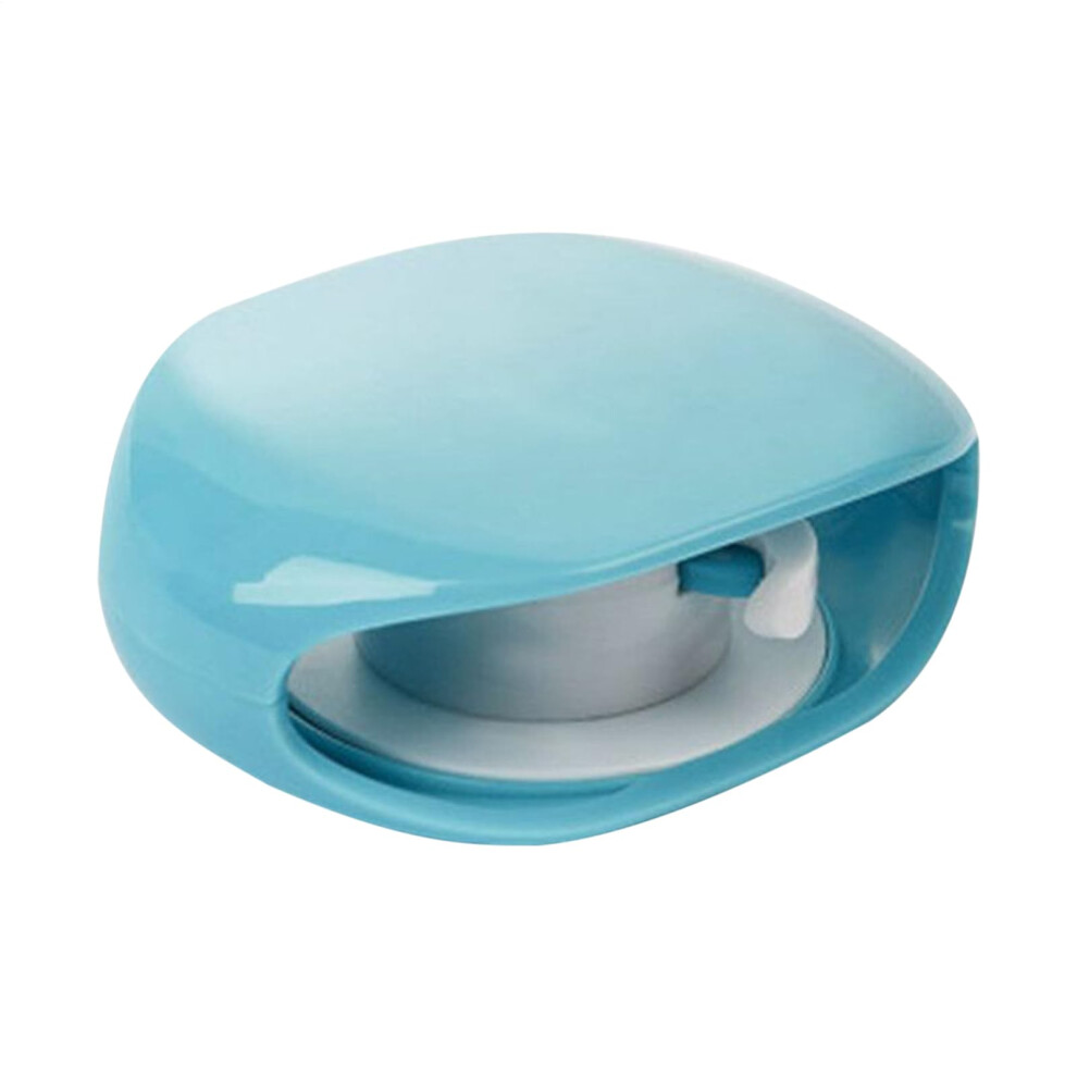 Automatic Cord Winder Small Winder Case Horizontal Cord Retractor Cable Organizer For Usb Chargers Earbuds Tablets Blue 9105992293551