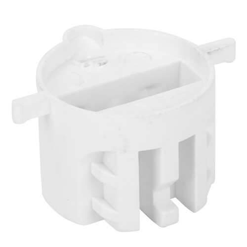 White 6pcs Plastic Cup Fin Plug Set for Surfboards with Screw and Key 2
