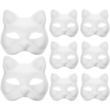 16St Djurmasker Katt Ansikte För Och Festbruk