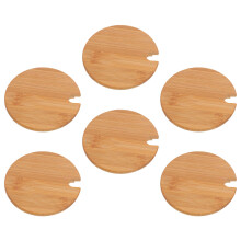 6Pcs Mugglock Med Skålar För Kryddbehållare Lock Cup Lock