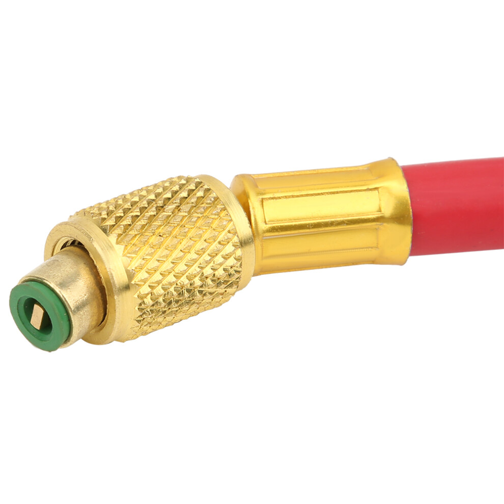 2Pcs Brass R134a To R12 Adapter With 1/4Â Sae Female Thread And Rubber Tube 7891363317835