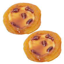 2St Simulerad Äggkaka Modell Fruktdessert Rekvist