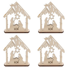 12 Pcs Inomhus Votivhållare Festljusstake Skrivbordsprydnad