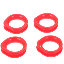 4Pcs Saxar Silikonfingerringar Saxartillbehör Skärningsfingervyssor