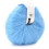 Light Blue Mohair Pashm Knit Angora Wool Yarn Soft Long Wool Thread 1