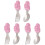 6 Pcs Barns Bestick Med Silikonhandtag Av Rostfritt 2