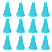 12Pcs Praktiska Sticknåls Spetsklämmor Silikon Sticknålsstopp