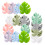 16Pcs Stickvantslutar Skydd För Lövformade 11