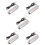 5Pcs LED Underwater Båtljus Vattentät Rostfritt 8