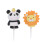 décoration pâte polymère panda cupcake guirlande anniversaire bébé 11