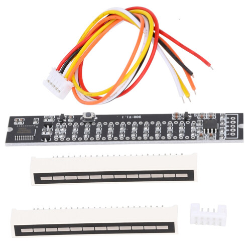 DIY Dual 12 Level Stereo Audio VU Meter Amplifier with 8 Effects 2