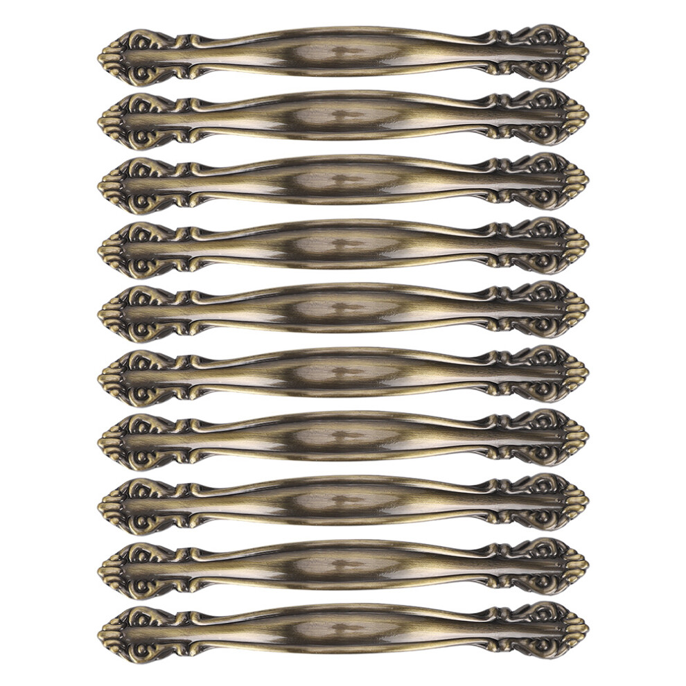10 Sets Bronze Tone Cabinet Pulls For Dresser Wardrobe Home Office Furniture 6901363319119