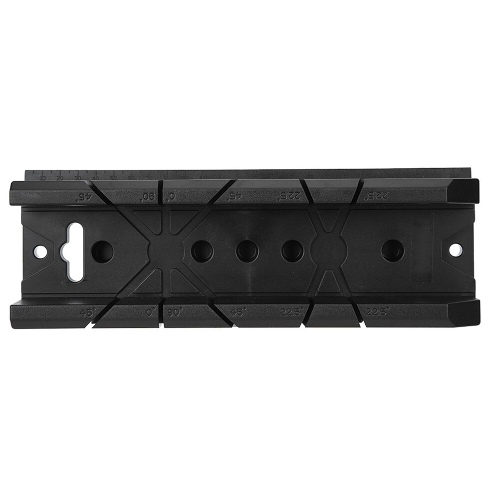 Durable Abs Miter Box 0/22.5/45/90 Degrees For Precise Wood Cutting 8401363322839