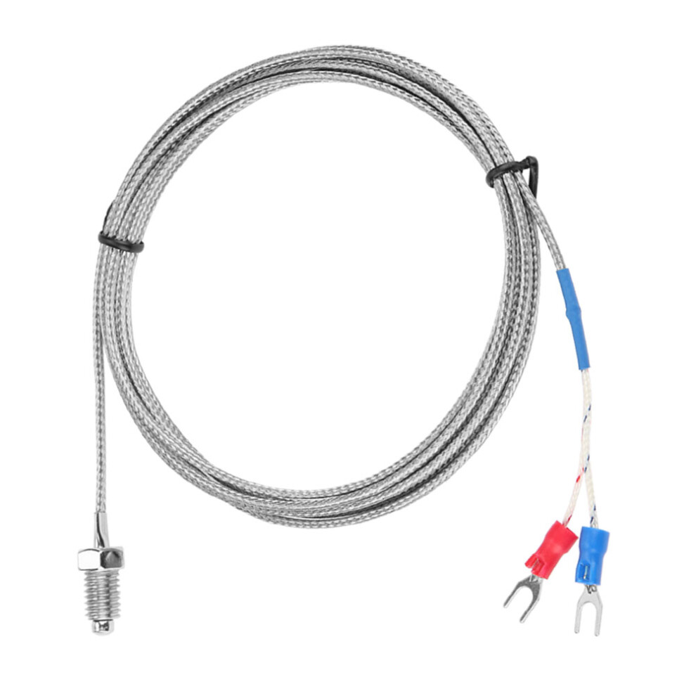 Australian Market K Type Thermocouple Sensor 2m 0-400C with M8 Thread