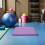 Yoga Knäskydd: Rektangulär Matta Antislir För och Resa 7