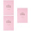 3Pcs Wedding Planner För Brudparty Fiancé Present 7