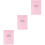 3Pcs Wedding Planner För Brudparty Fiancé Present 5