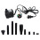 Set Underhållningspump 8 W Led Cirkulation Luftning Pump Us 5