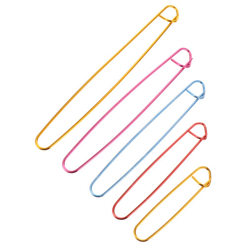 30 Delar Legering Virkmaskhållare Garn Virknål
