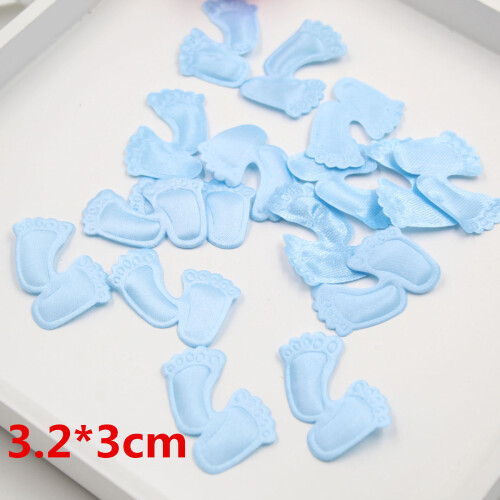 100Pcs Fotsmycke Accessoar För Fest Högtid (Blå) 1